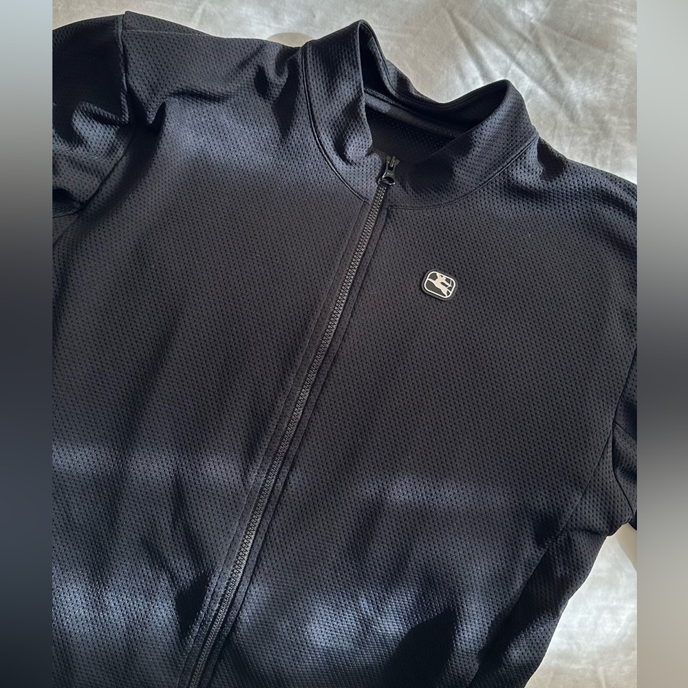 Men’s Giordana Black Cycling Jersey - Excellent Condition